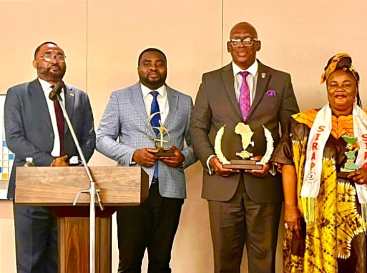 Sud-Ubangi : le gouverneur intérimaire Jean-René Galekwa distingué par un trophée panafricain d’excellence