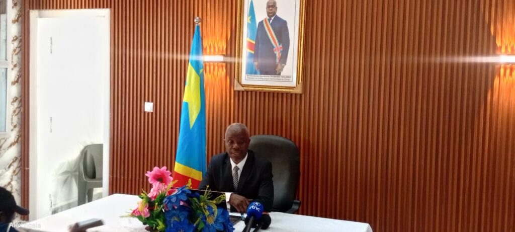Sud-Ubangi : Jean-René Galekwa dresse le bilan de ses 100 premiers jours d’intérim et fixe le cap pour la suite.