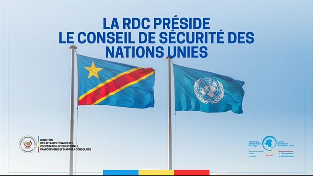 RDC : Kinshasa prend les commandes du Conseil de sécurité de l’ONU