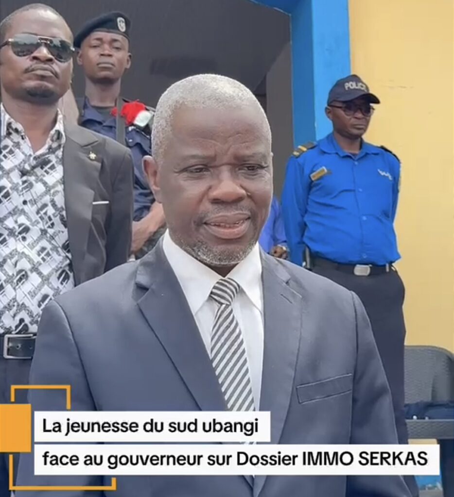 Sud-Ubangi : le gouverneur intérimaire rassure les jeunes après la tension autour du dossier Immo Serkas